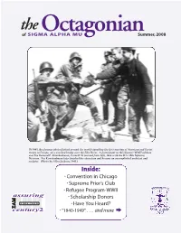 The OCTAGONIAN ISSN 0744-6969 WILLIAM P