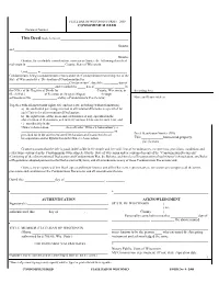 CONDOMINIUM DEED Document Number