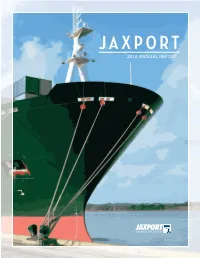 Jaxport 2012 Annual Report