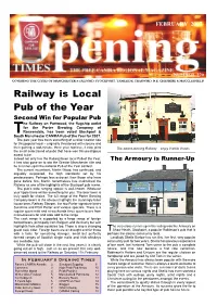 Railway Is Local Pub of the Year