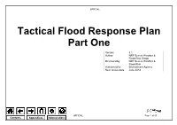 Tactical Flood Response Plan Part One
