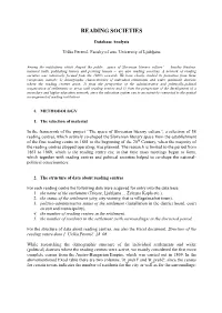 Reading Societies