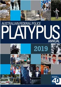 AFP Platypus Annual 2019