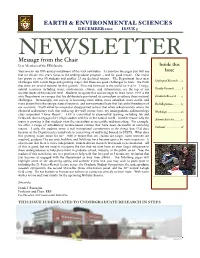 EES Newsletter, 2011
