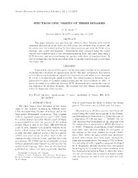 Spectroscopic Orbits of Three Binaries