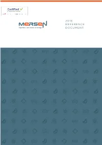 MERSEN 2016 Reference Document