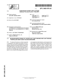 EUROPEAN PATENT APPLICATION Published in Accordance with Art