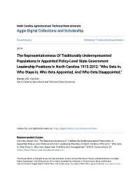 The Representativeness of Traditionally Underrepresented