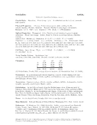 Getchellite Assbs3 C 2001-2005 Mineral Data Publishing, Version 1