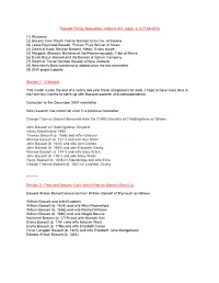 Bassett Family Newsletter, Volume XIV, Issue 2, 21 Feb 2016 (1