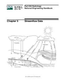 Chapter 5 Streamflow Data