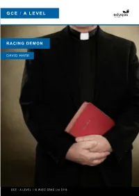 RACING DEMON by DAVID HARE