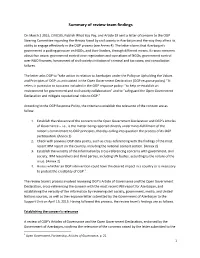 Reported Directly Undermines Fulfillment of the Nation’S Commitment to OGP Principles, Thereby Calling Into Question the Process of Its OGP Participation