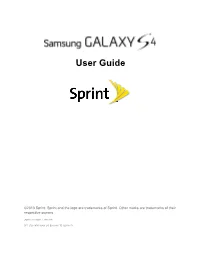 Samsung GALAXY S4 User Guide