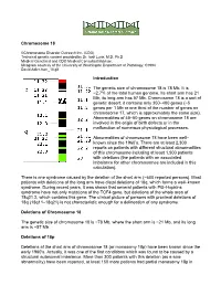 18 Chromosome Chapter