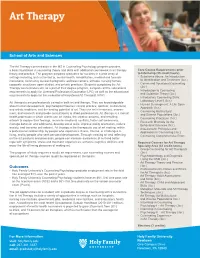Art Therapy Graduate Program Fact Sheet