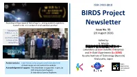 BIRDS Newsletter Issue No.55.Pdf