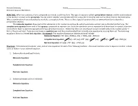 Net Ionic Equation Worksheet Answers