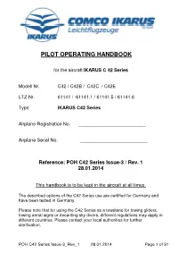 POH C42 Series Issue-3 Rev 1 28.01.2014 Page 1 of 91