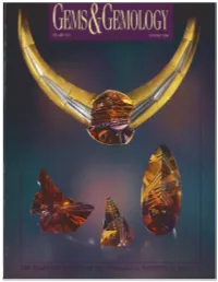 Spring 1994 Gems & Gemology
