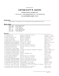 Captain Scott R. Gaston