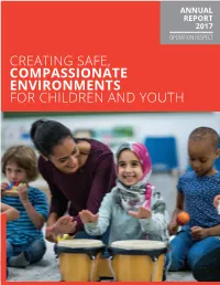 Creating Safe, Compassionate Environments for Children and Youth