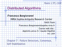 Distributed Algorithms