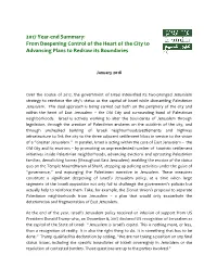 From Deepening Control of the Heart of the City to Advancing Plans to Redraw Its Boundaries