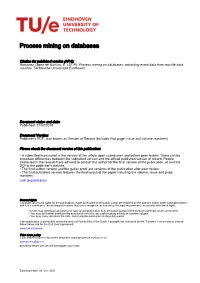 Process Mining on Databases: Extracting Event Data from Real-Life Data Sources
