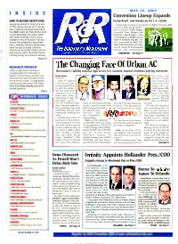 The Changing Face of Urban AC Software Maker Roxio's Purchase of the Format's Viability Remains High in Key U.S