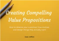 Creating a Compelling Value Proposition Is Not a Linear Process, Nor Is It Easy
