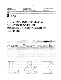 Formaldehyde (Revised)
