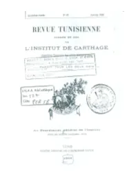 Populations of Byzacène