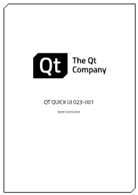 Qt Quick Ui 023-001