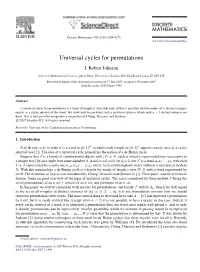 Universal Cycles for Permutations
