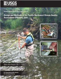 Design and Methods of the Pacific Northwest Stream Quality Assessment (PNSQA), 2015