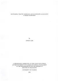 Multimedia Traffic Modeling and Bandwidth Allocation in Home Networks