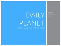 Scrum & Agile Development
