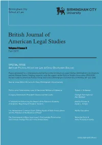 Volume 8 Issue 3 8 Issue Volume 2019 Fall