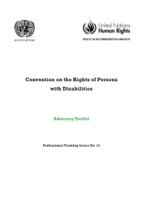 Convention on the Rights of Persons with Disabilities