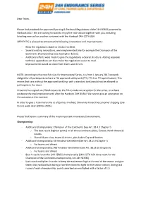 Dear Team, Please Find Attached the Approved Sporting