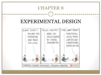 Experimental Design (Pdf 427Kb)