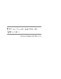 Notes on Cli Ord Algebras and Spin Groups