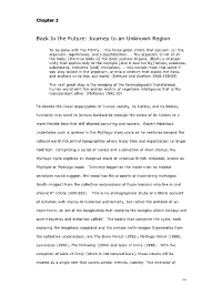 The Future: Journey to an Unknown Region