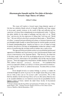 Dharmamegha Samadhi and the Two Sides of Kaivalya: Toward a Yogic Theory of Culture