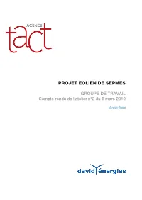 Projet Eolien De Sepmes