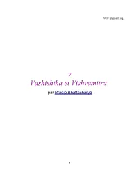 7 Vashishtha Et Vishvamitra Par Pradip Bhattacharya