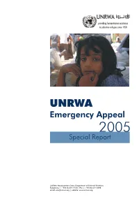 Emergency Appeal 2005 Special Report