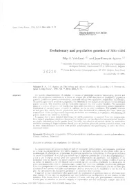 Evolutionary and Population Genetics of Siluroidei