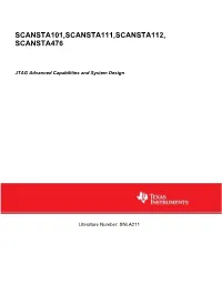 JTAG Advanced Capabilities and System Design